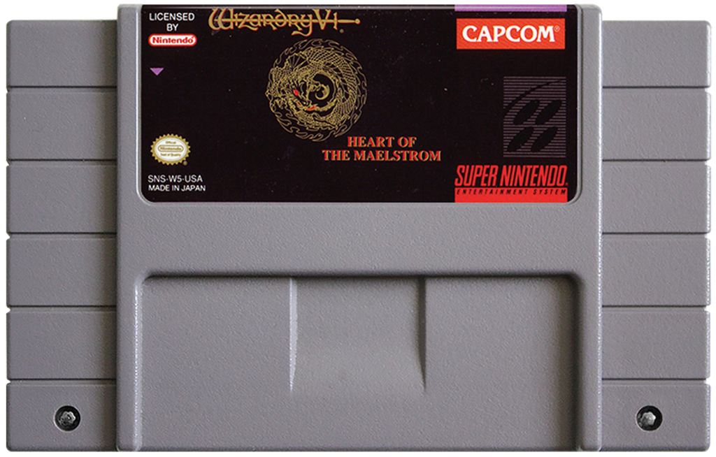 Wizardry V Heart of the Maelstrom – Super Nintendo Entertainment System (SNES)