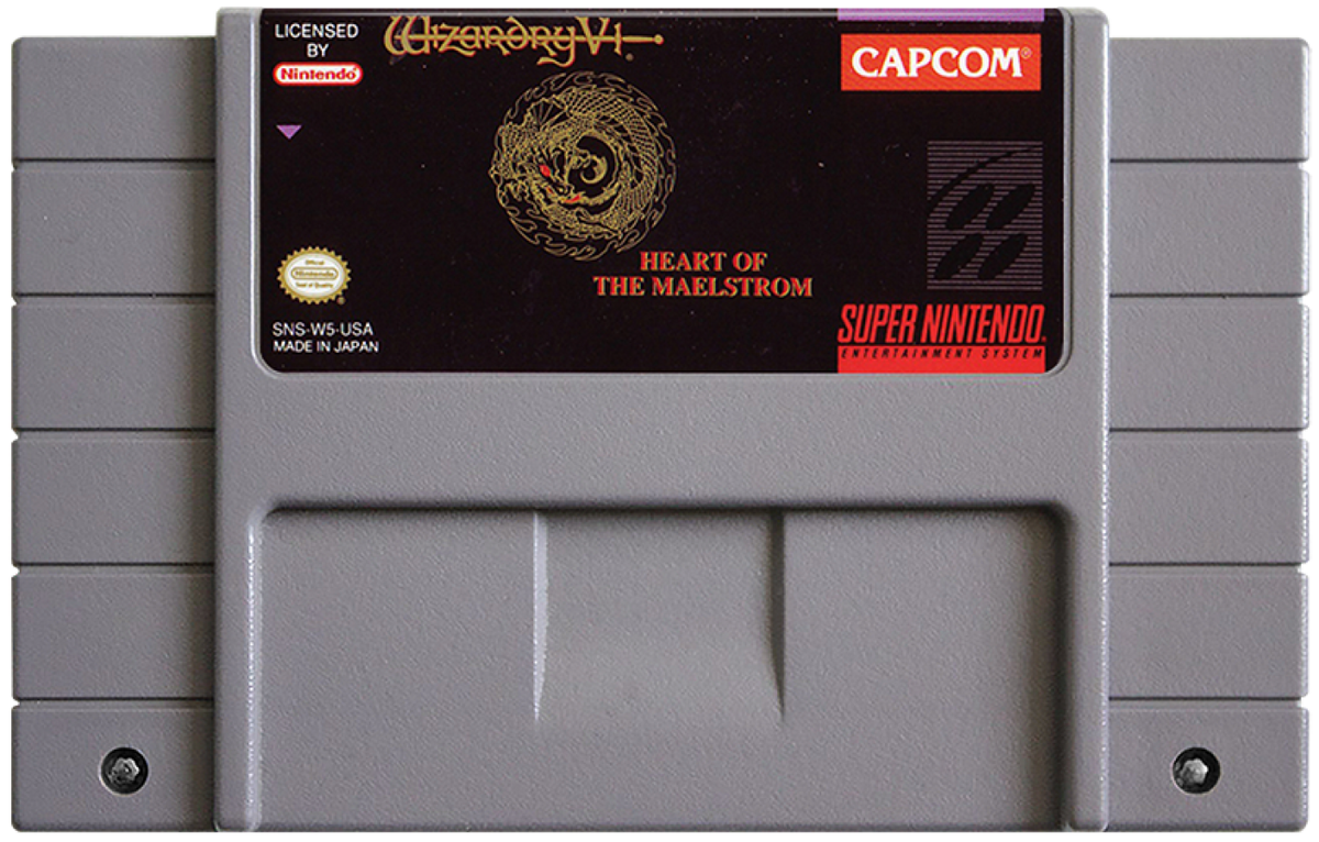Wizardry V Heart of the Maelstrom – Super Nintendo Entertainment System (SNES)