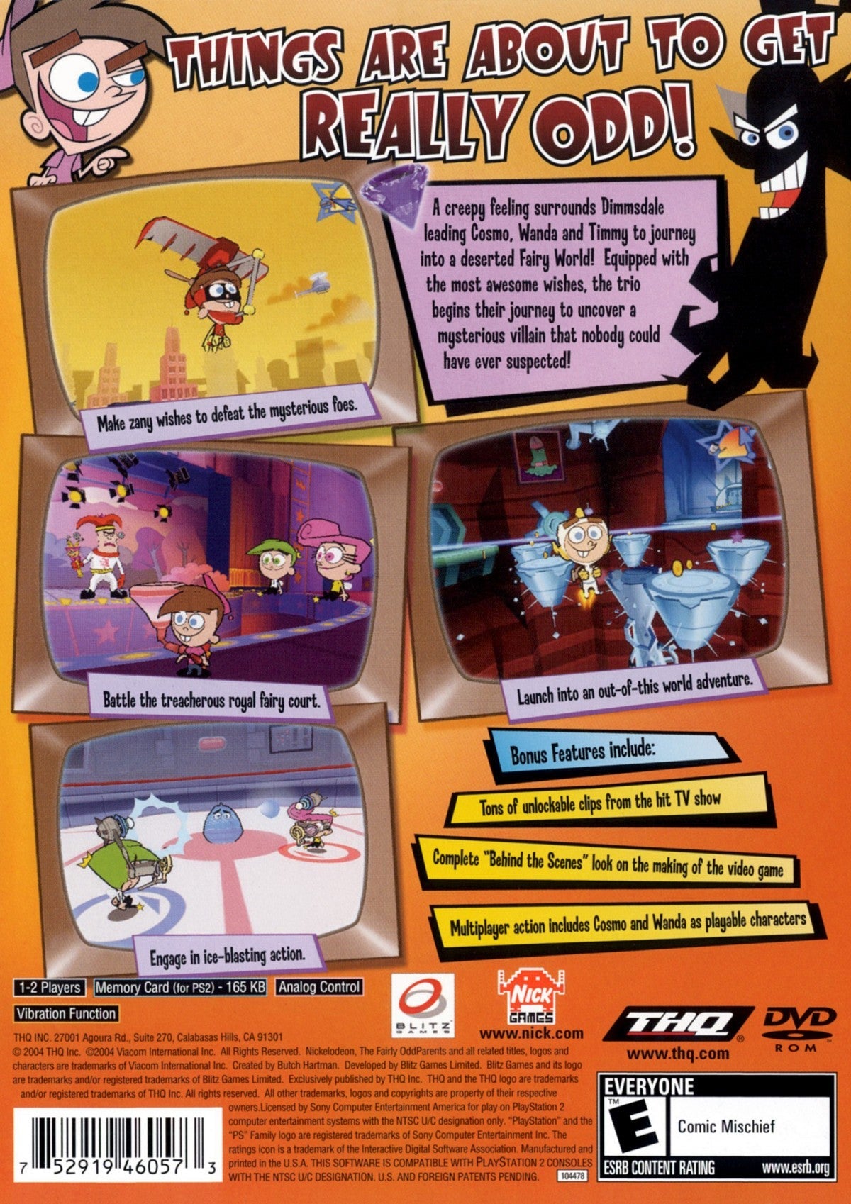 Fairly OddParents: Shadow Showdown – PlayStation 2 (PS2)