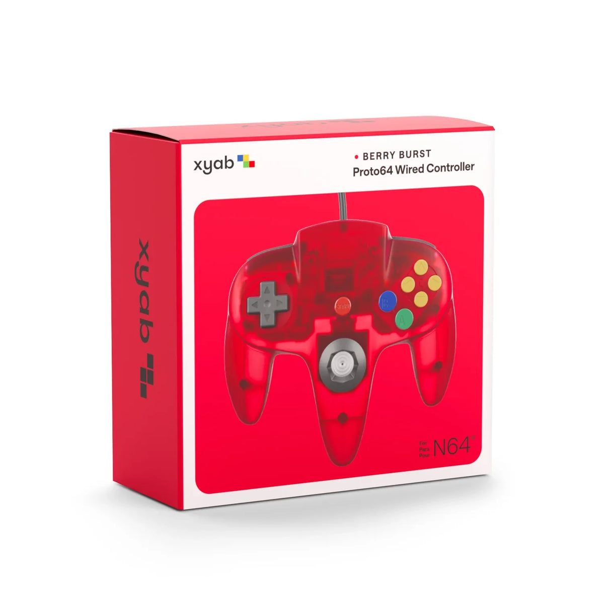 PROTO64 Wired Controller for Nintendo 64 (N64) [Berry Burst] – Nintendo 64 Accessory (N64)