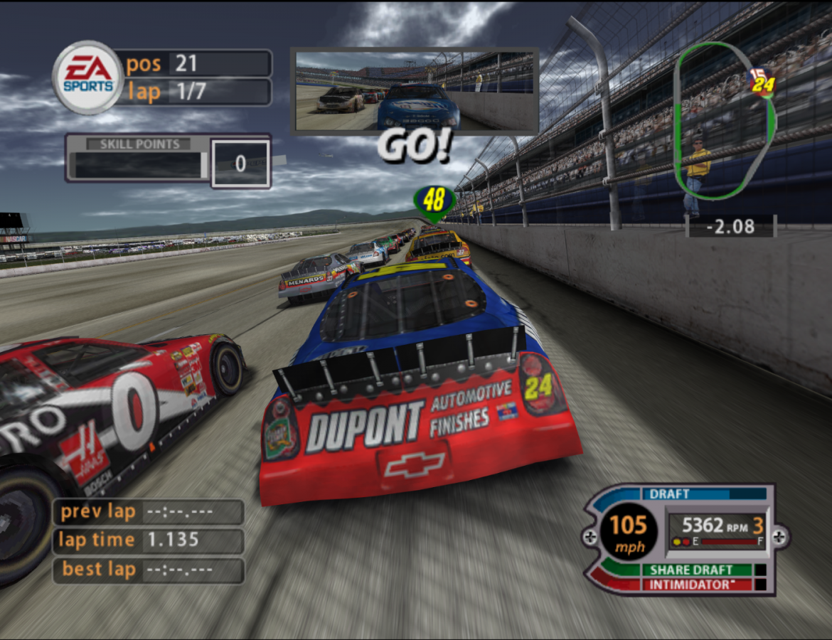 NASCAR 2005: Chase for the Cup – GameCube (GC)