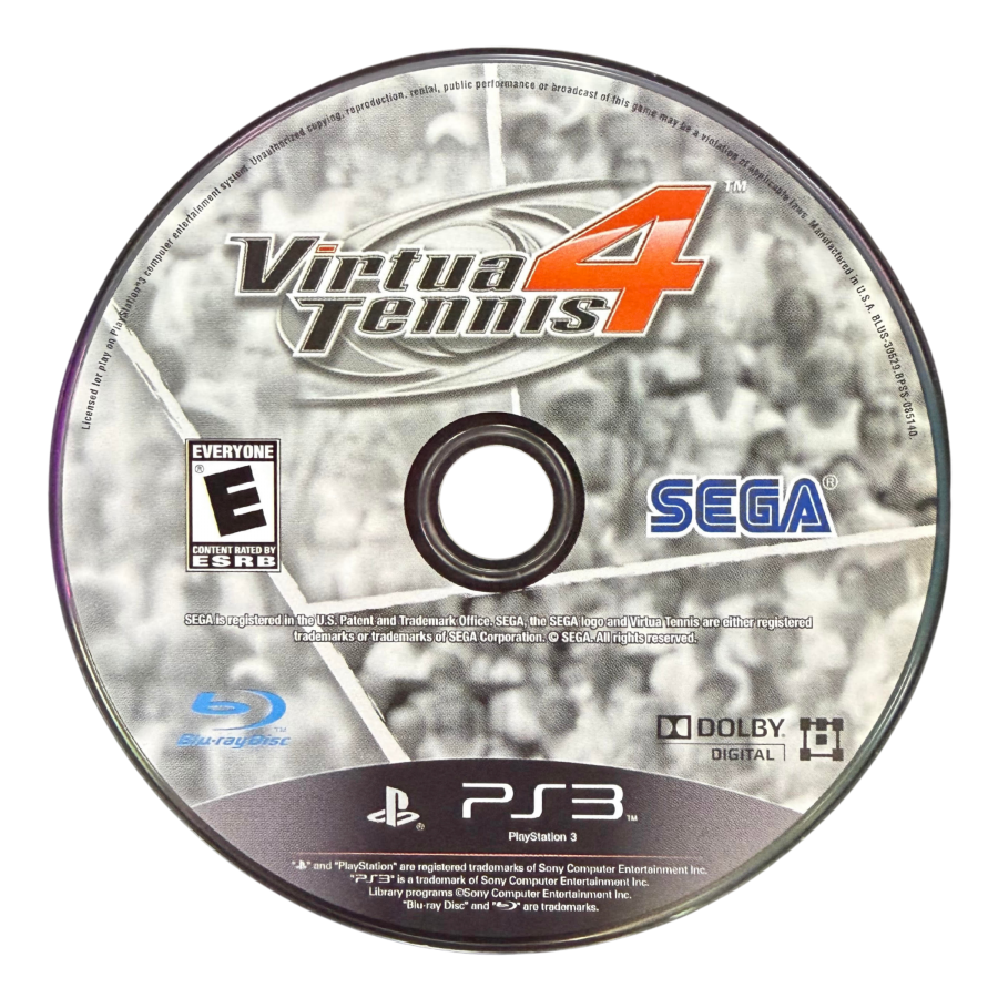 Virtua Tennis 4 – PlayStation 3 (PS3)