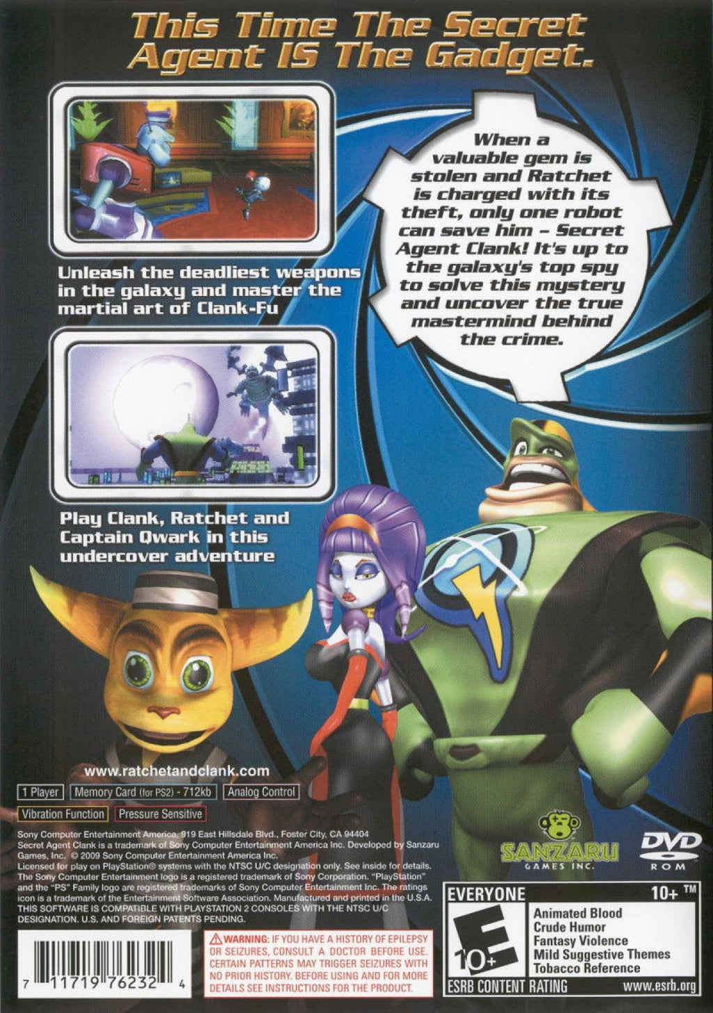 Secret Agent Clank – PlayStation 2 (PS2)