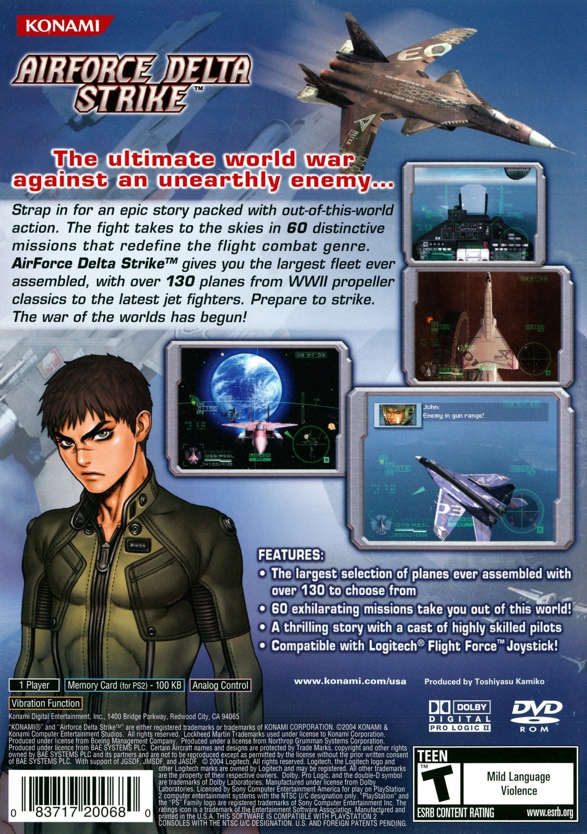 Airforce Delta Strike – PlayStation 2 (PS2)