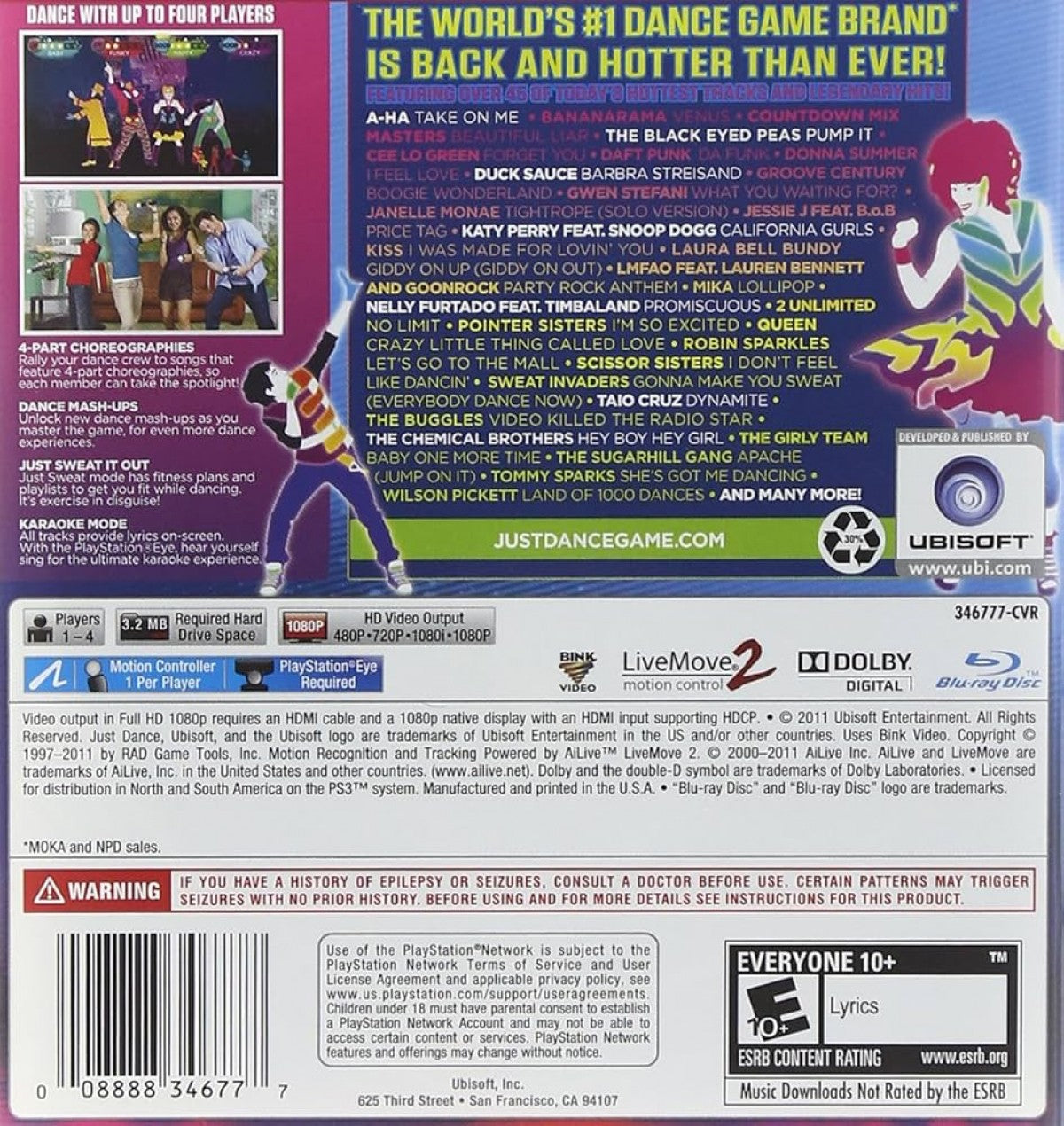 Just Dance 3 – PlayStation 3 (PS3)