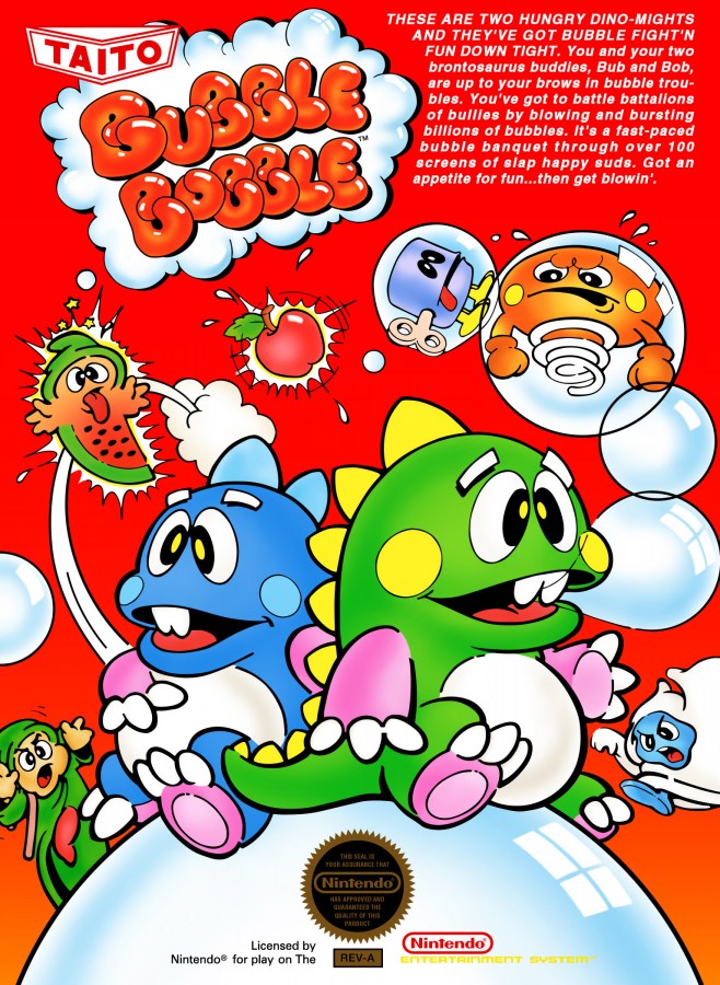 Bubble Bobble – Nintendo Entertainment System (NES)