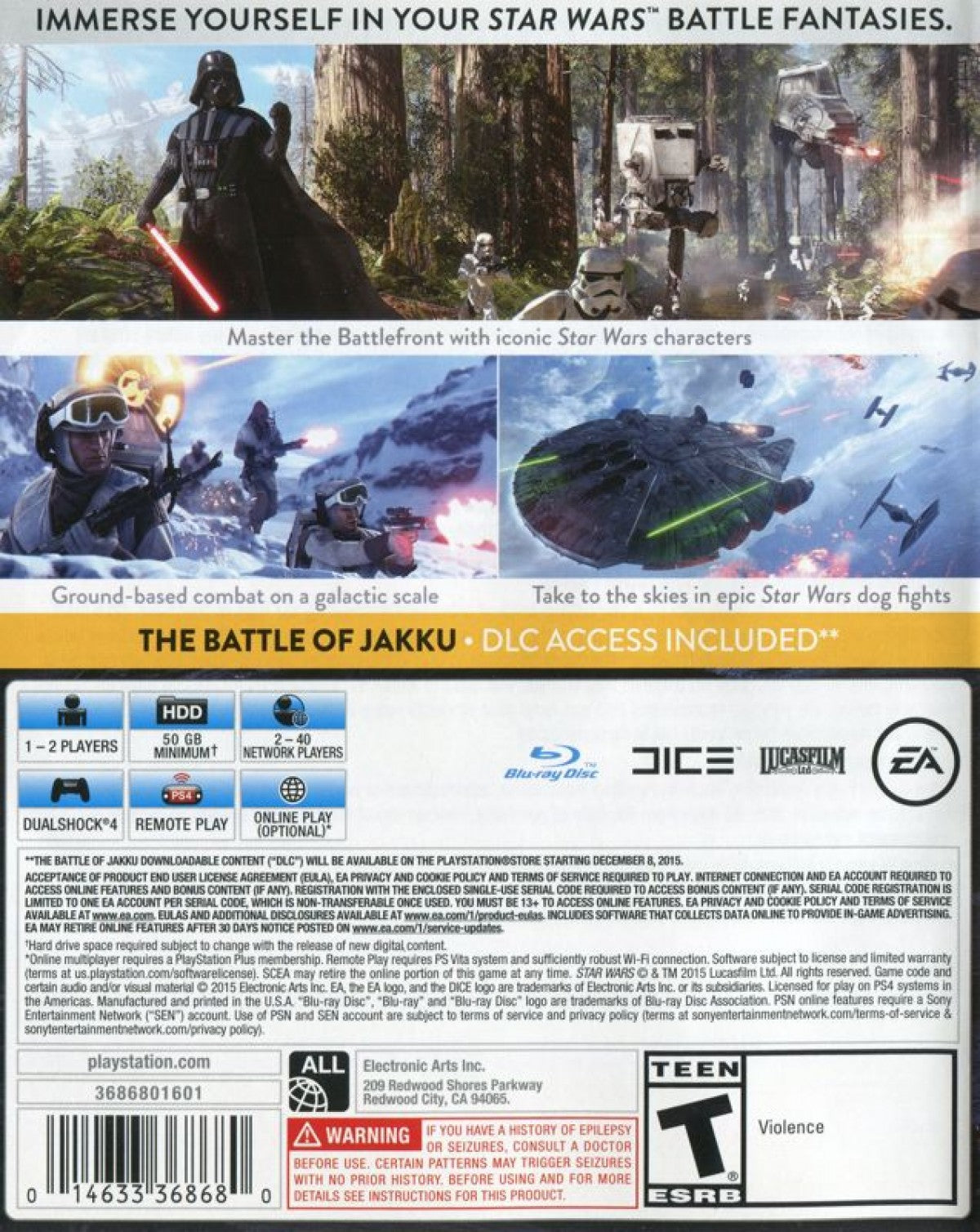Star Wars: Battlefront [Playstation Hits] – PlayStation 4 (PS4)