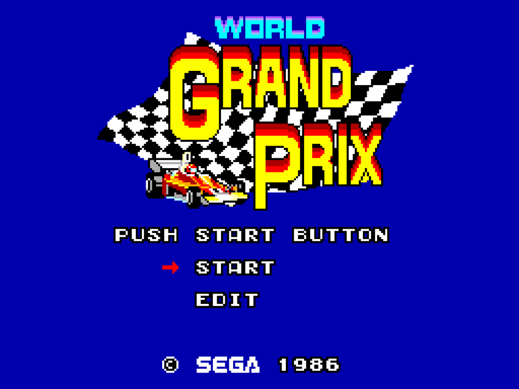 World Grand Prix – Sega Master System (SMS)