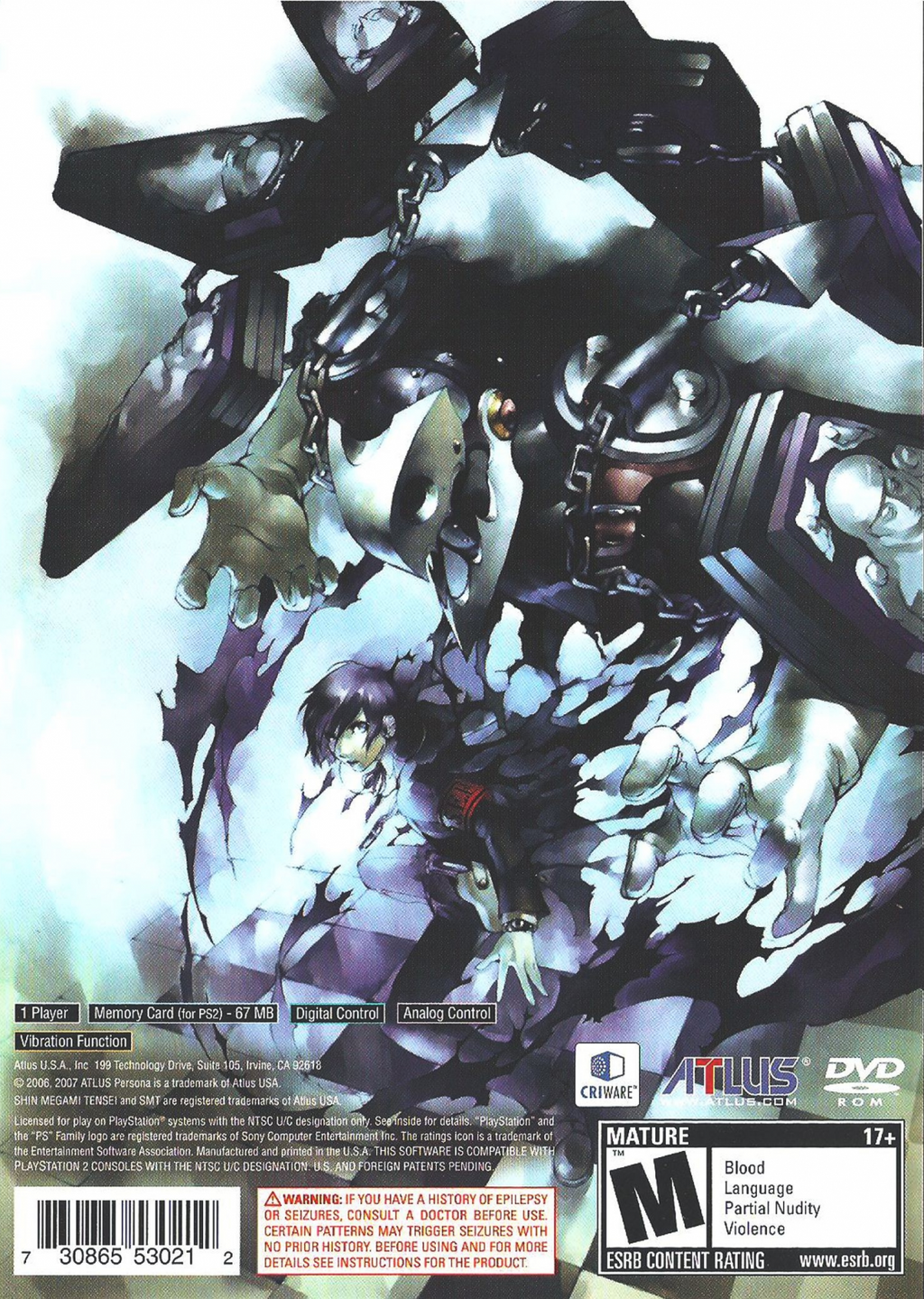 Shin Megami Tensei: Persona 3 – PlayStation 2 (PS2)