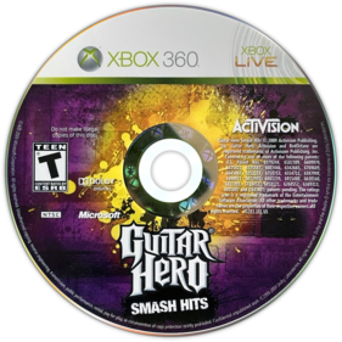 Guitar Hero Smash Hits – Xbox 360 (X360)