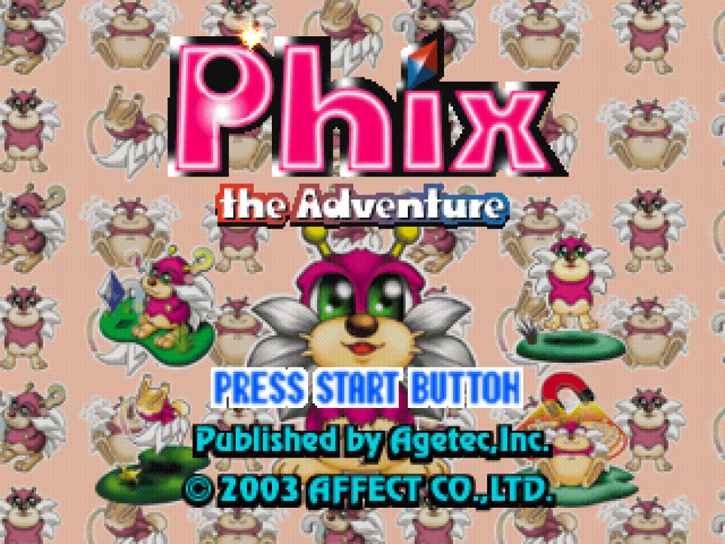 Phix: The Adventure – PlayStation 1 (PS1)