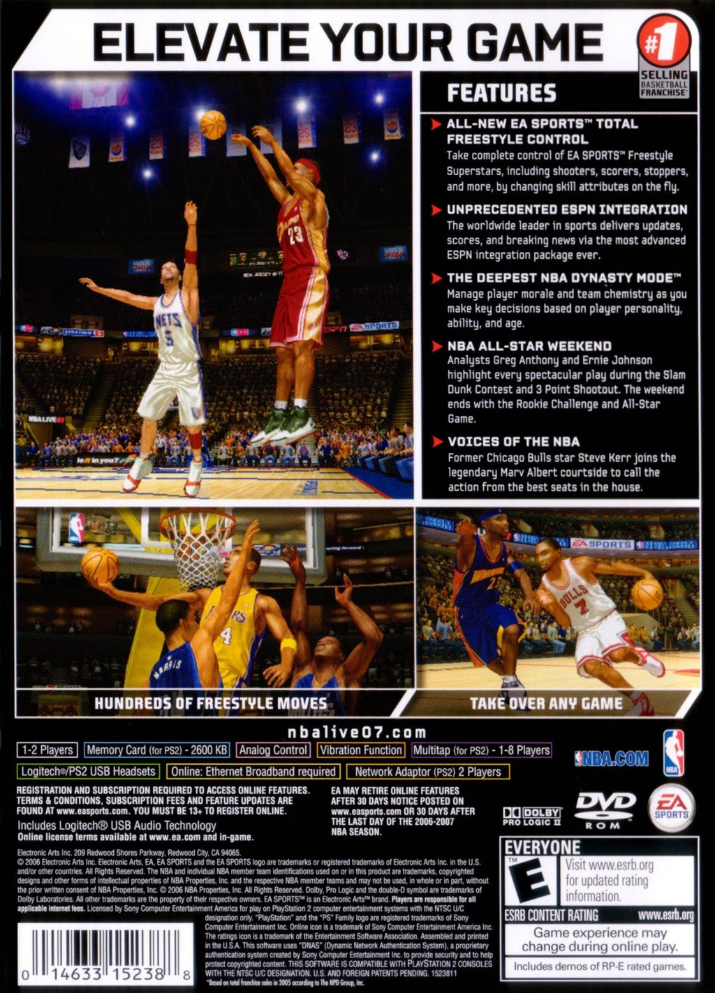 NBA Live 07 – PlayStation 2 (PS2)