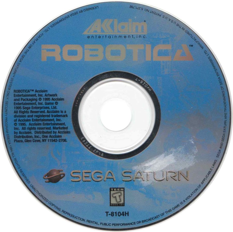 Robotica – Sega Saturn (SS)