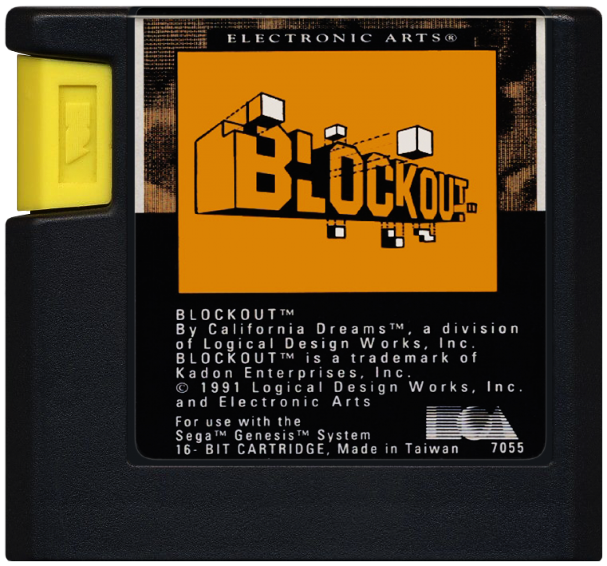 Blockout – Sega Genesis (GEN)