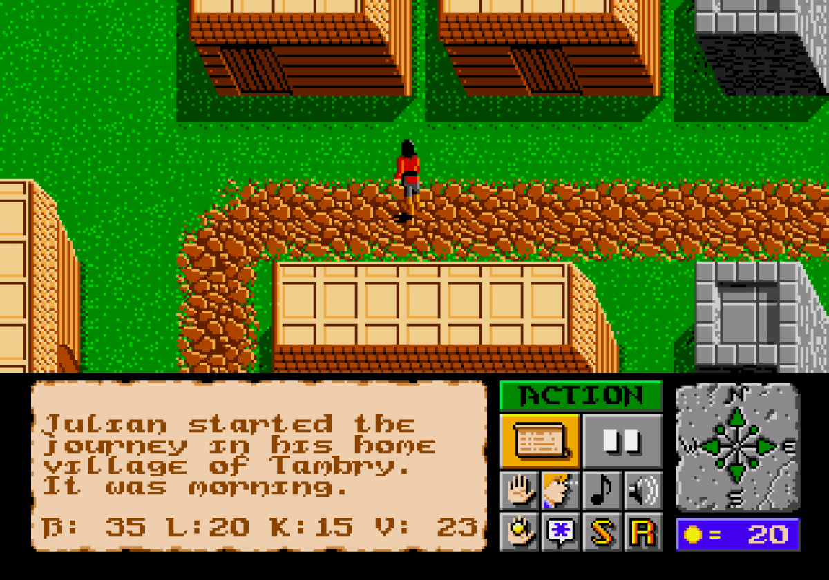 Faery Tale Adventure – Sega Genesis (GEN)