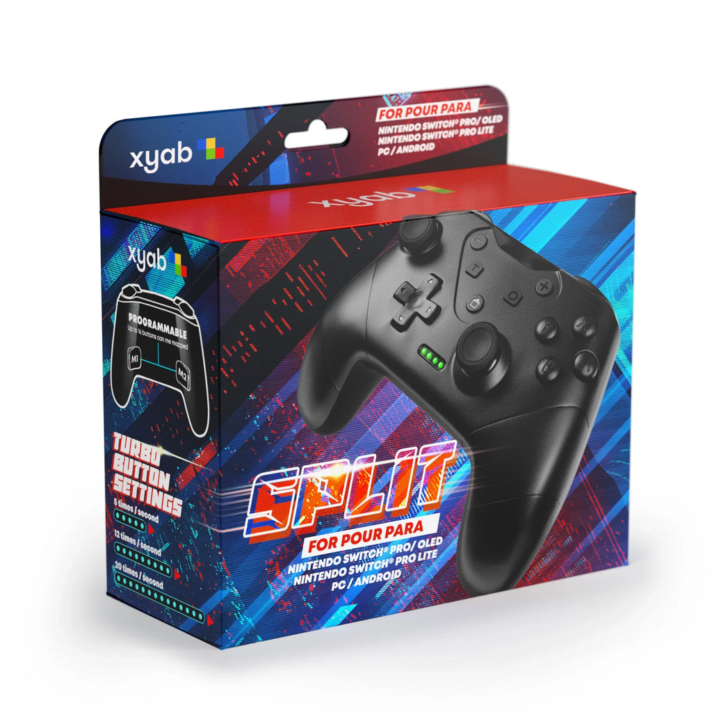 SPLIT Pro Wireless Controller for Nintendo Switch – Nintendo Switch Accessory [NS]