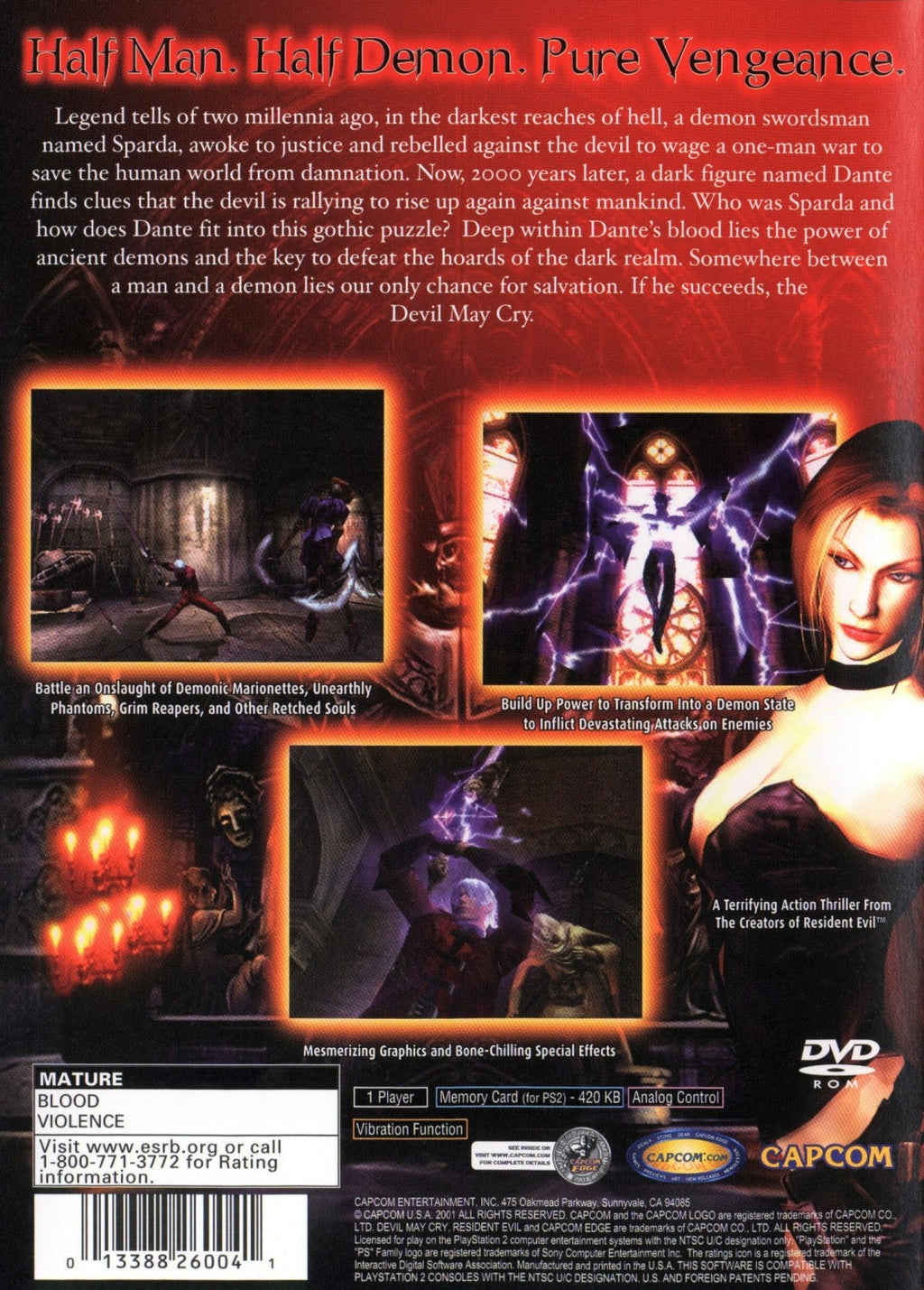 Devil May Cry – PlayStation 2 (PS2)