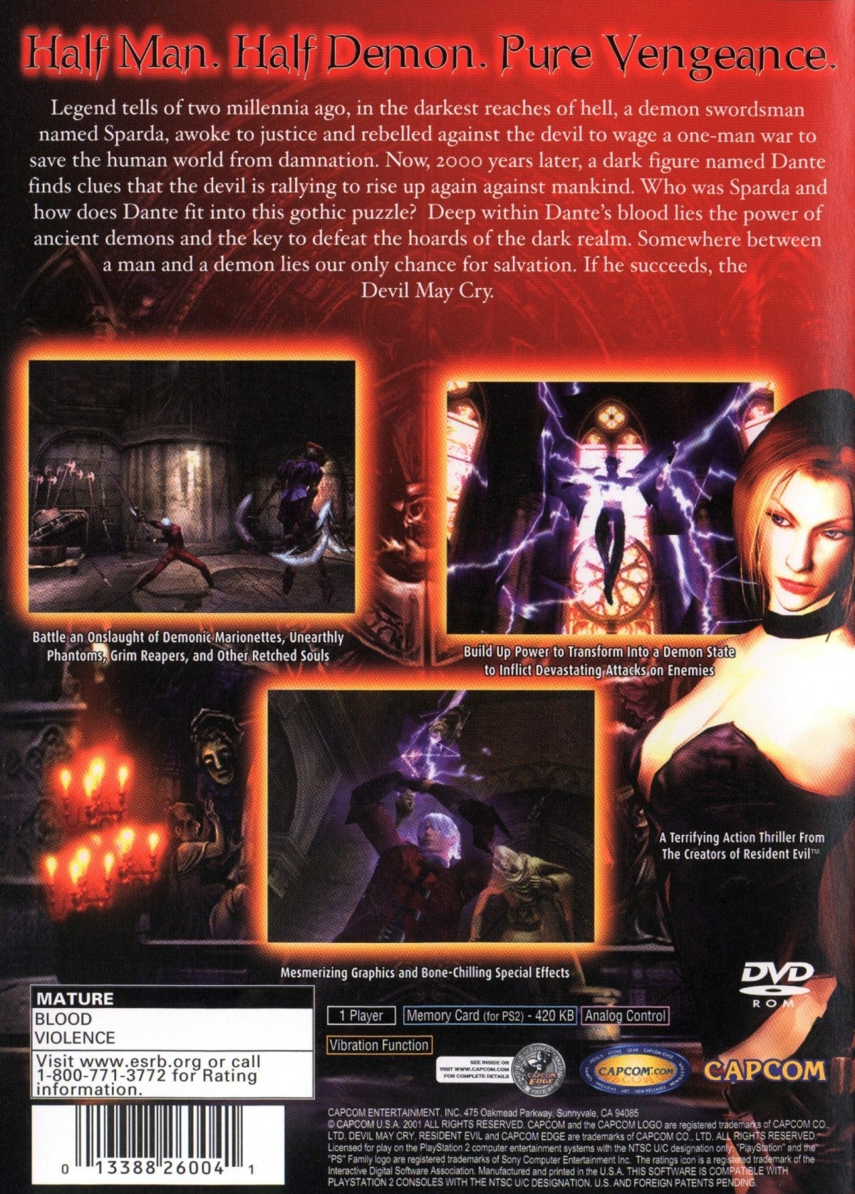 Devil May Cry – PlayStation 2 (PS2)