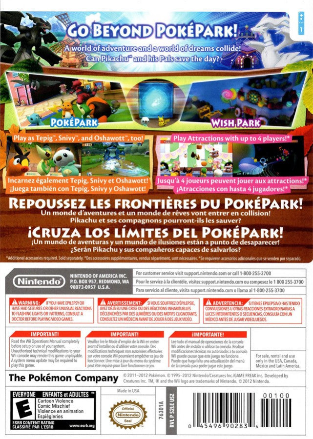 PokePark 2: Wonders Beyond – Nintendo Wii (Wii)