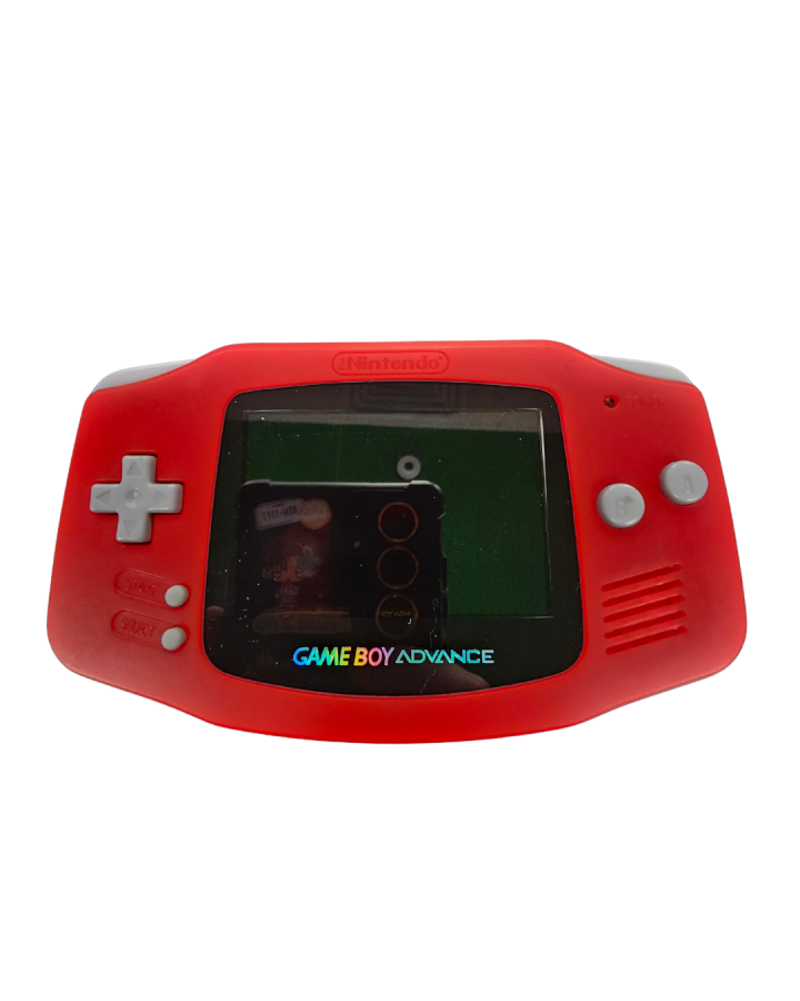 Game Boy Advance (GBA) [Red Shell & IPS Backlit Display] [Good]