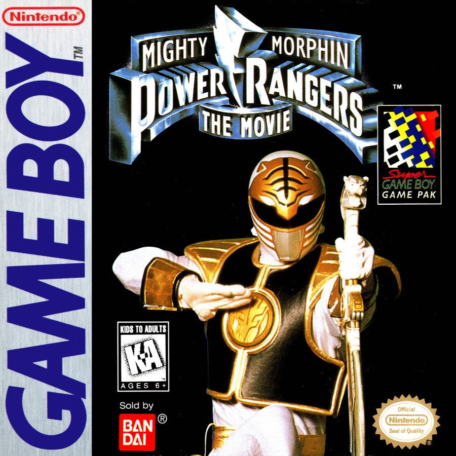Mighty Morphin Power Rangers: The Movie – Game Boy (GB)