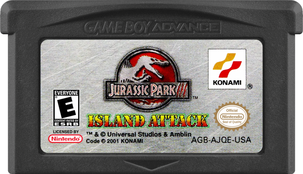 Jurassic Park III: Island Attack – Game Boy Advance (GBA)