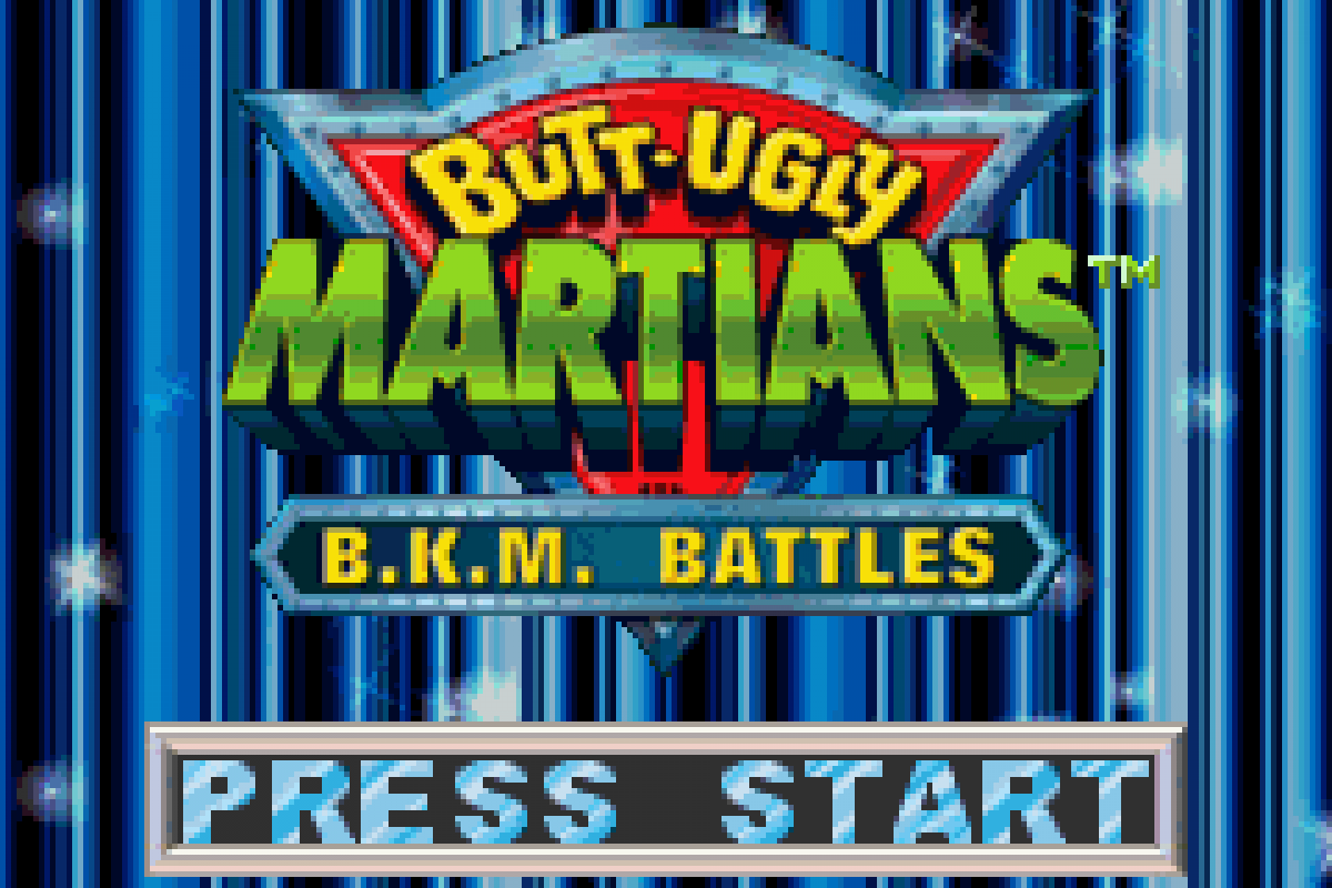 Butt Ugly Martians: BKM Battles – Game Boy Advance (GBA)