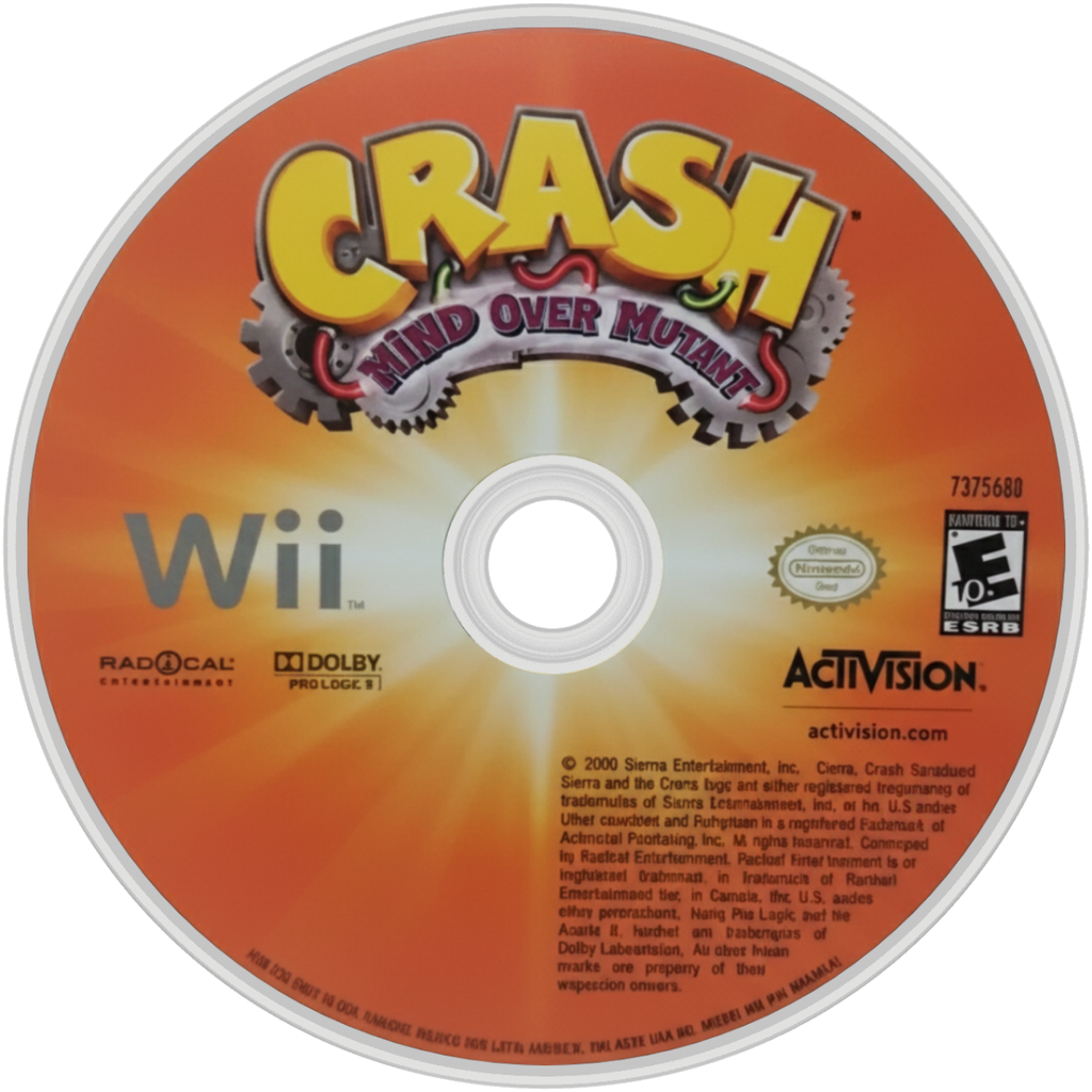 Crash: Mind Over Mutant – Nintendo Wii (Wii)