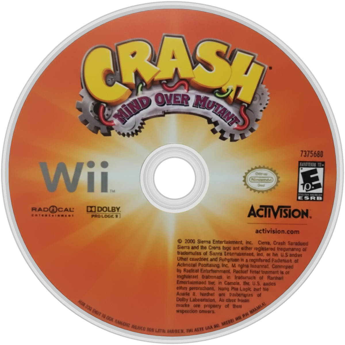 Crash: Mind Over Mutant – Nintendo Wii (Wii)