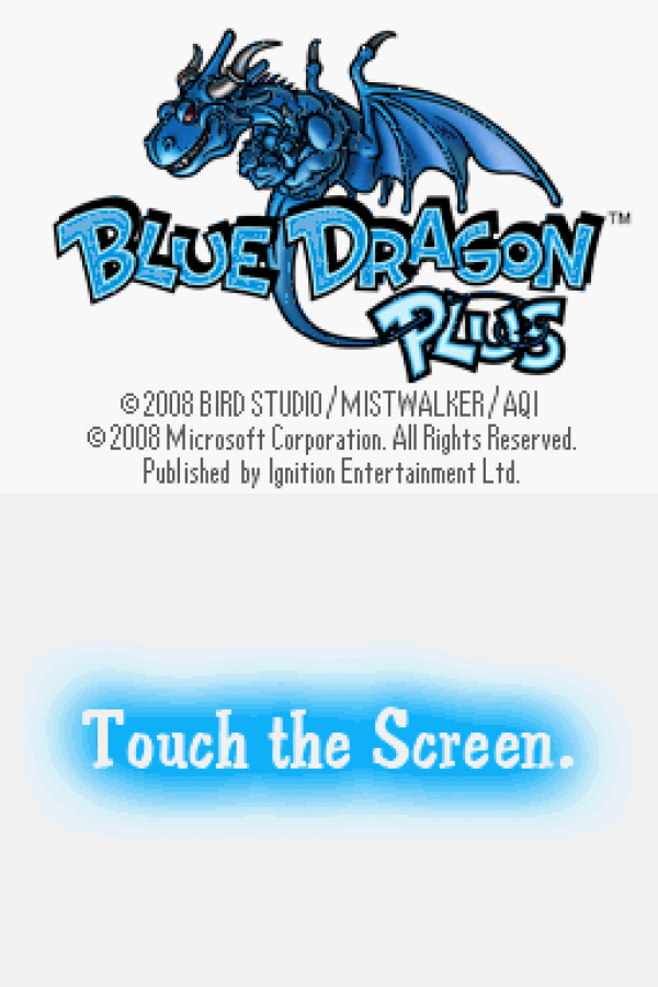 Blue Dragon Plus — Nintendo DS (DS)