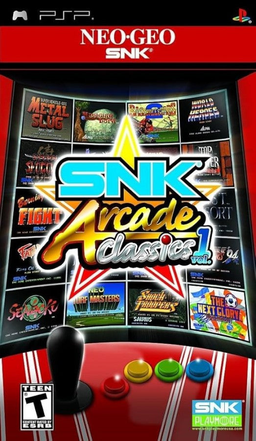 SNK Arcade Classics Volume 1 – PlayStation Portable (PSP)