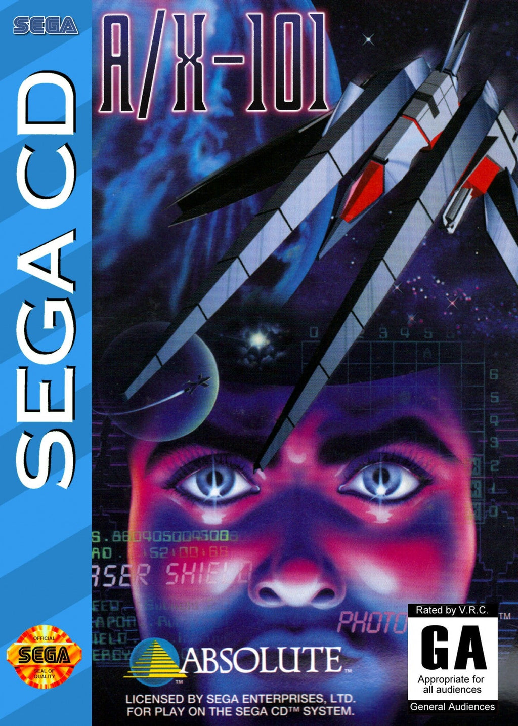 A/X-101 – Sega CD (SCD)