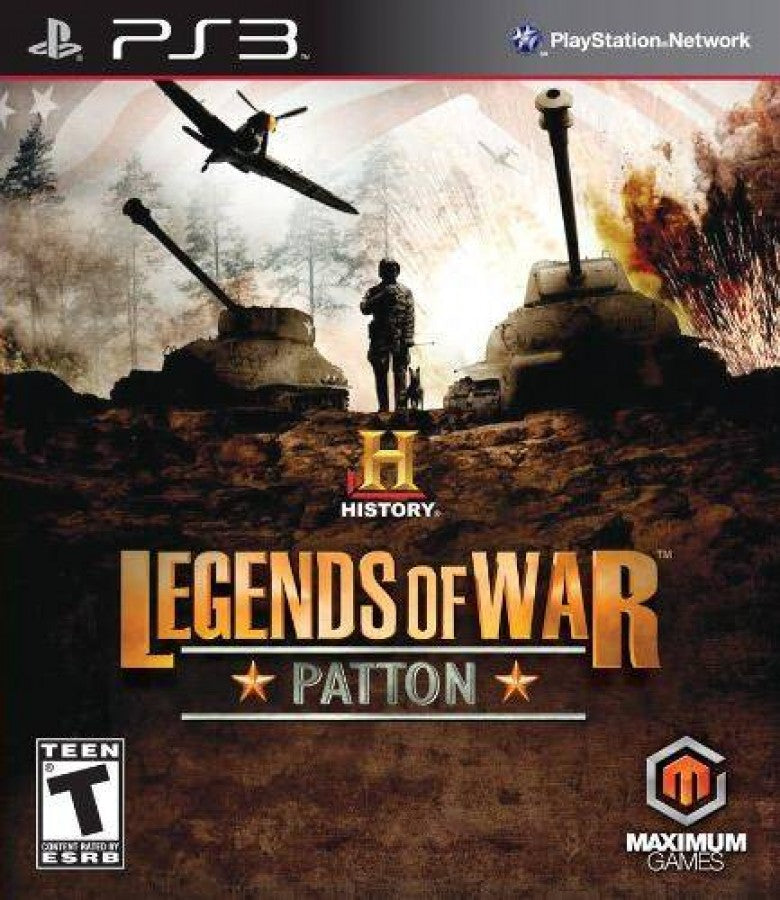 History Legends Of War: Patton – PlayStation 3 (PS3)