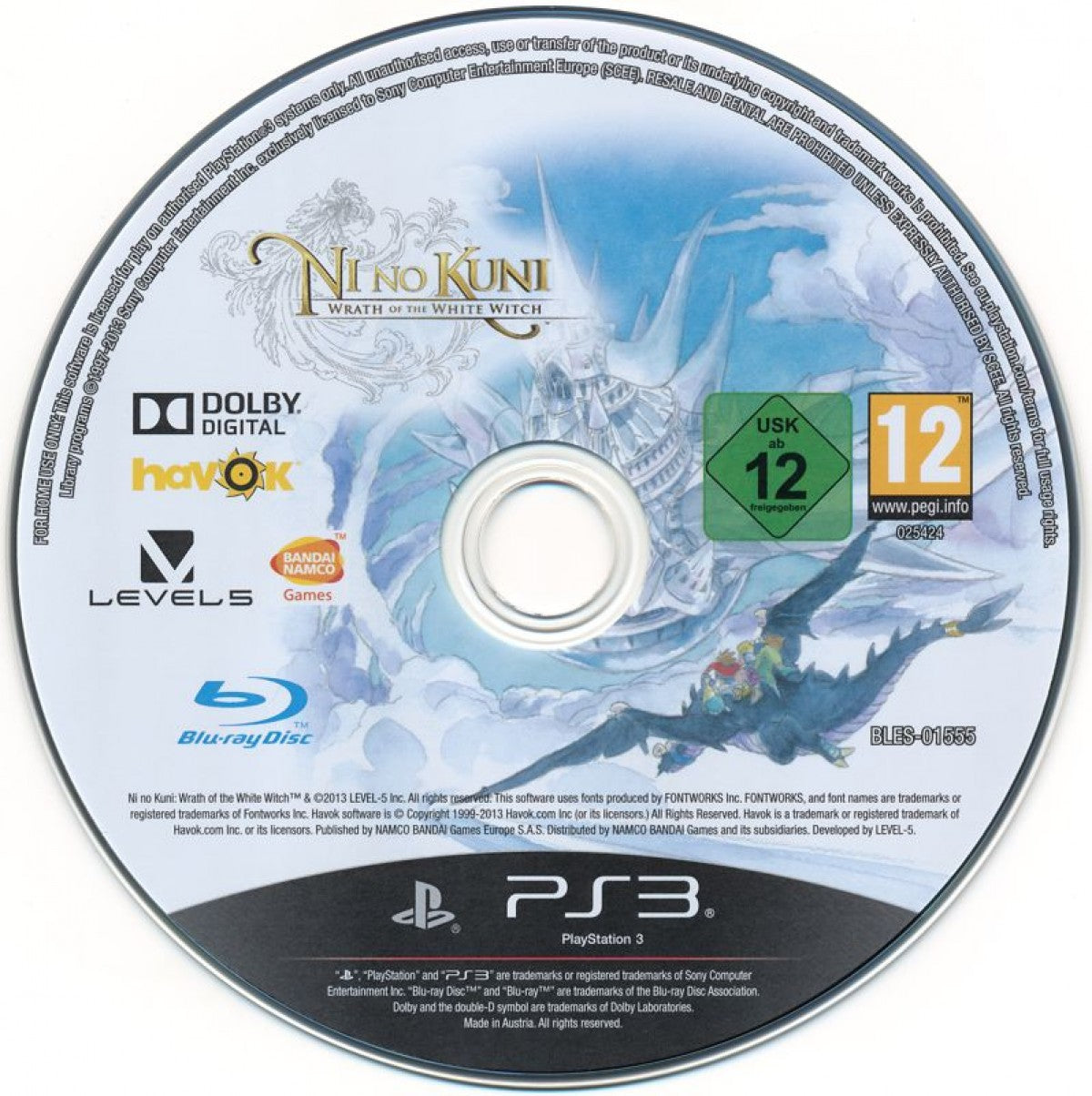 Ni no Kuni: Wrath of the White Witch [PAL Import] – PlayStation 3 (PS3)