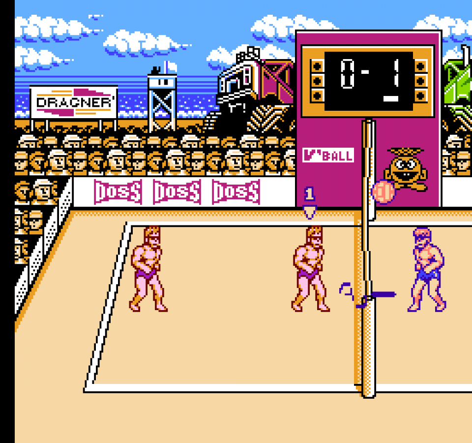 Super Spike V'Ball – Nintendo Entertainment System (NES)