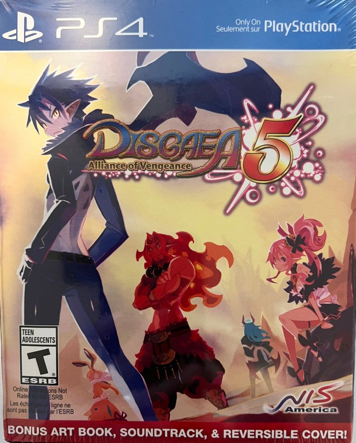 Disgaea 5: Alliance of Vengeance [Launch Edition] – PlayStation 4 (PS4)