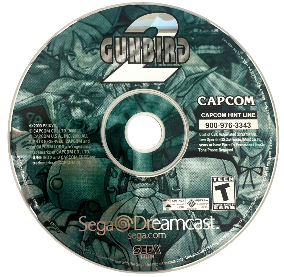 Gunbird 2 – Sega Dreamcast (DC)