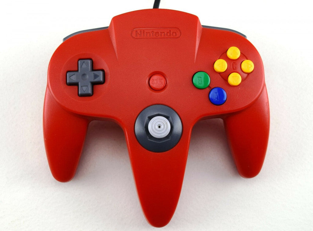 OEM N64 Controller [Red] – Nintendo 64 Accessory (N64)