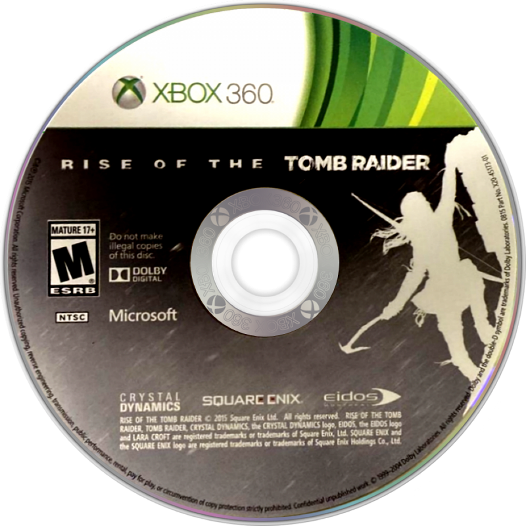 Rise of the Tomb Raider — Xbox 360 (X360)