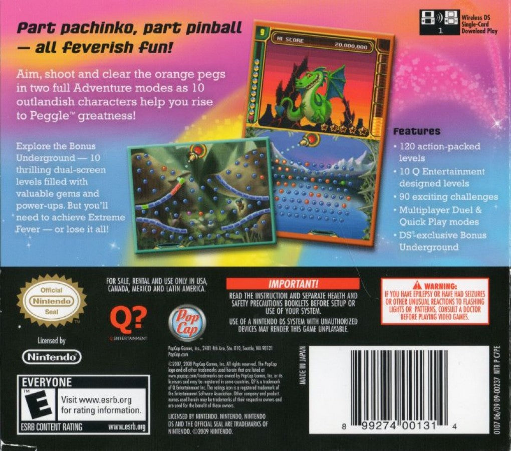 Peggle: Dual Shot — Nintendo DS (DS)