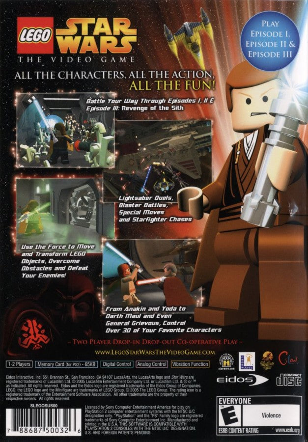 LEGO Star Wars – PlayStation 2 (PS2)