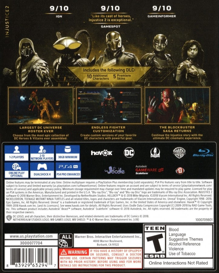 Injustice 2 [Legendary Edition] – PlayStation 4 (PS4)
