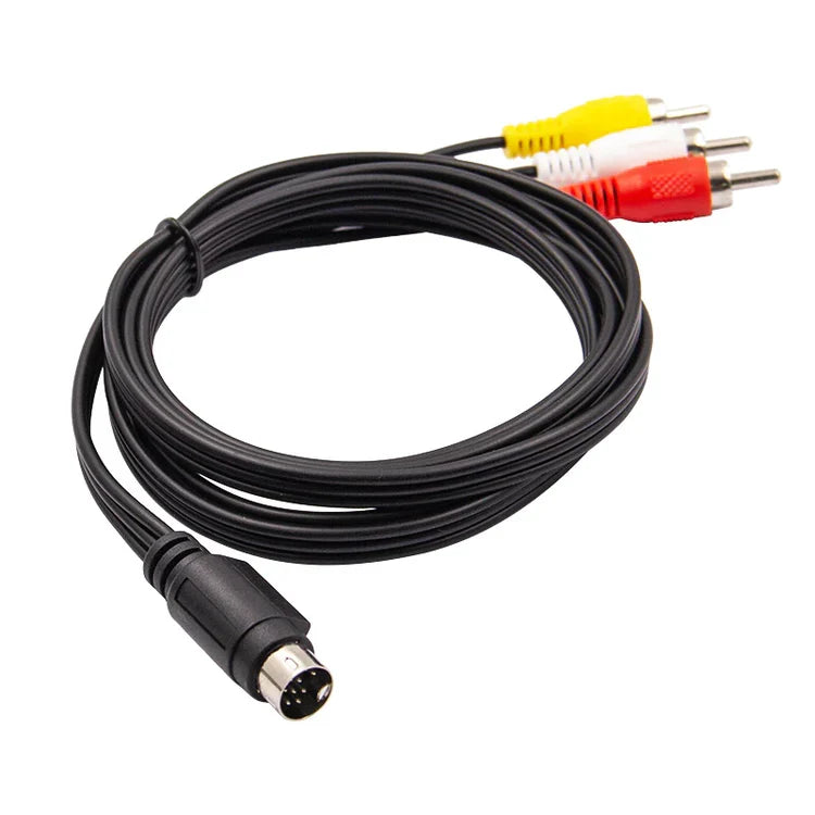 AV Composite Cable – Sega Saturn Accessory (SS)