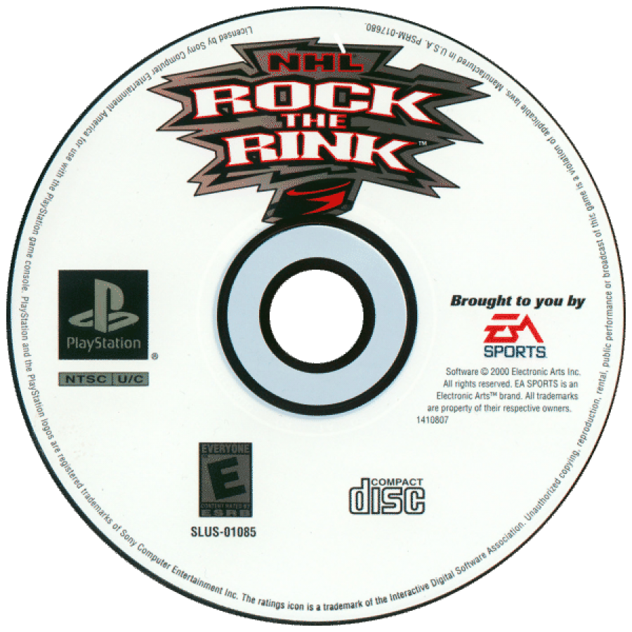 NHL Rock the Rink – PlayStation 1 (PS1)
