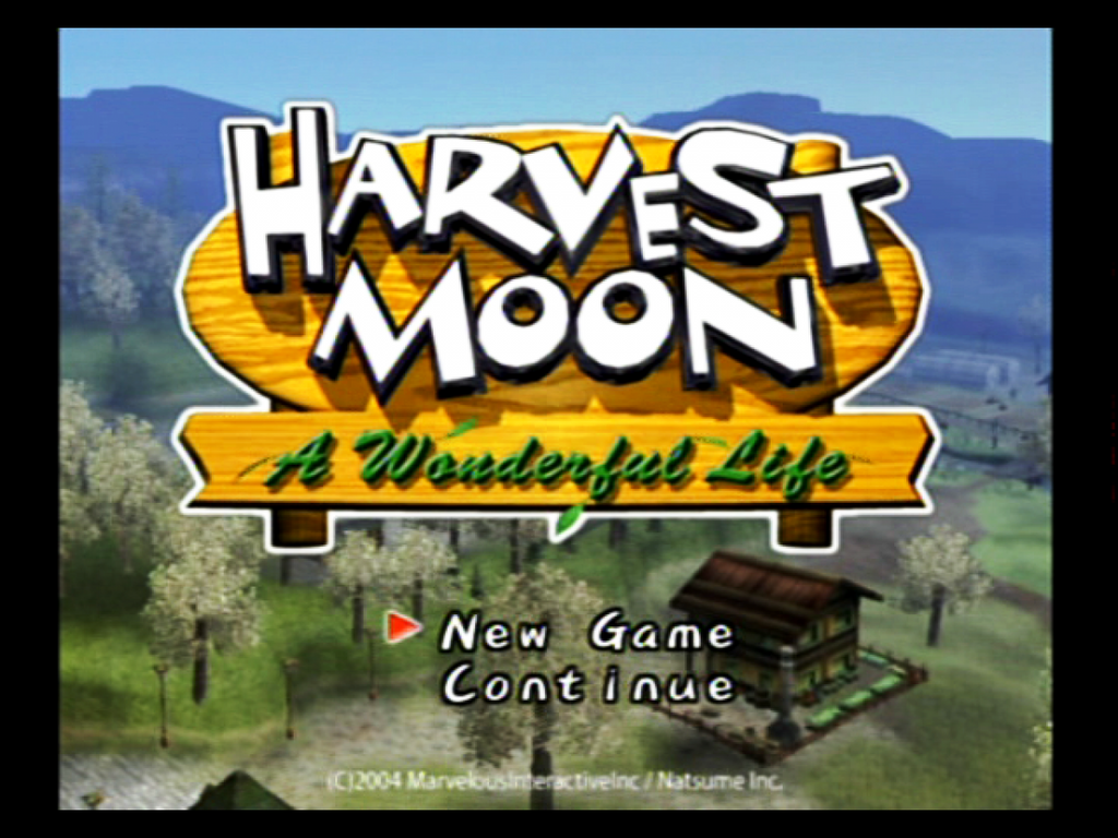 Harvest Moon: A Wonderful Life [Player's Choice] – GameCube (GC)