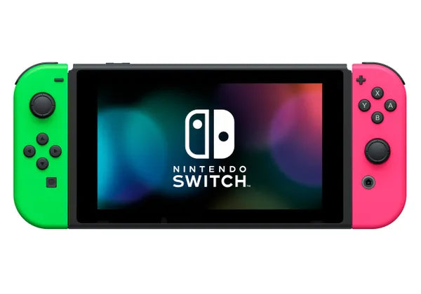 Nintendo Switch (NS) System [w/ Dock][Neon Pink and Green Joycons]