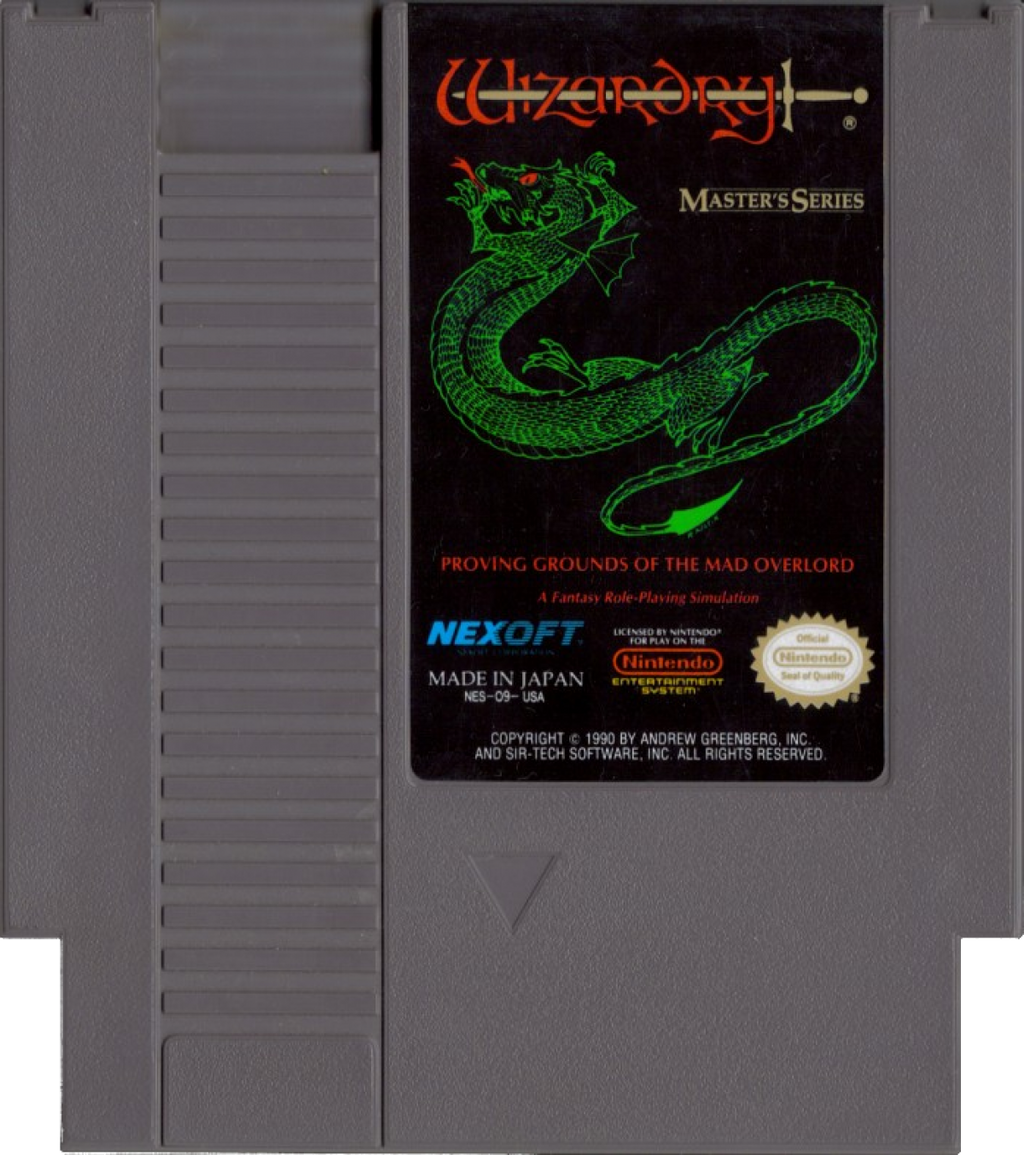 Wizardry: Proving Grounds of the Mad Overlord – Nintendo Entertainment System (NES)