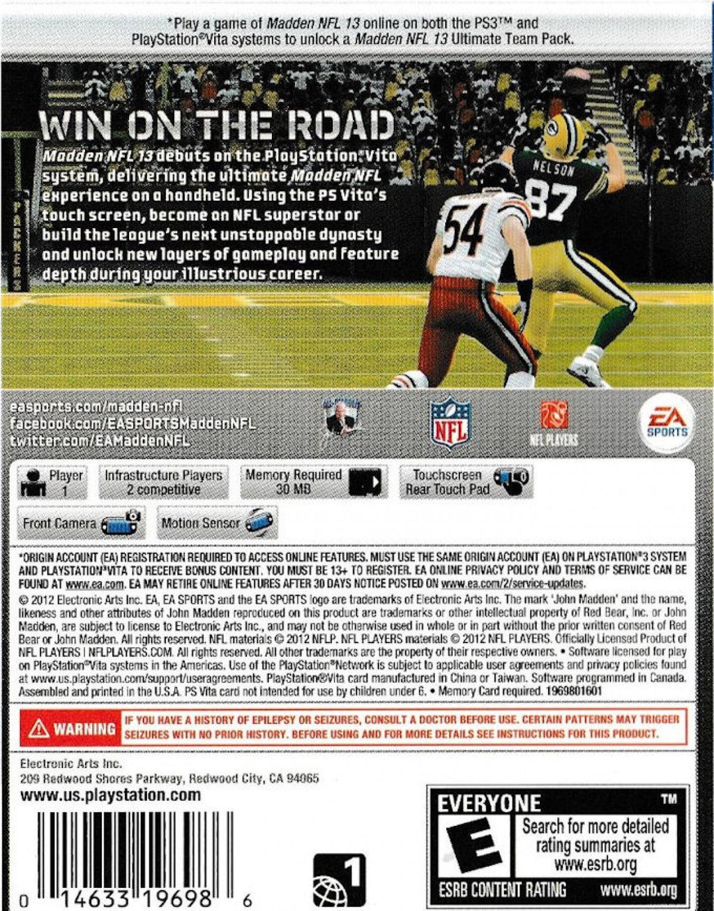 Madden NFL 13 – PlayStation VITA (PS VITA)