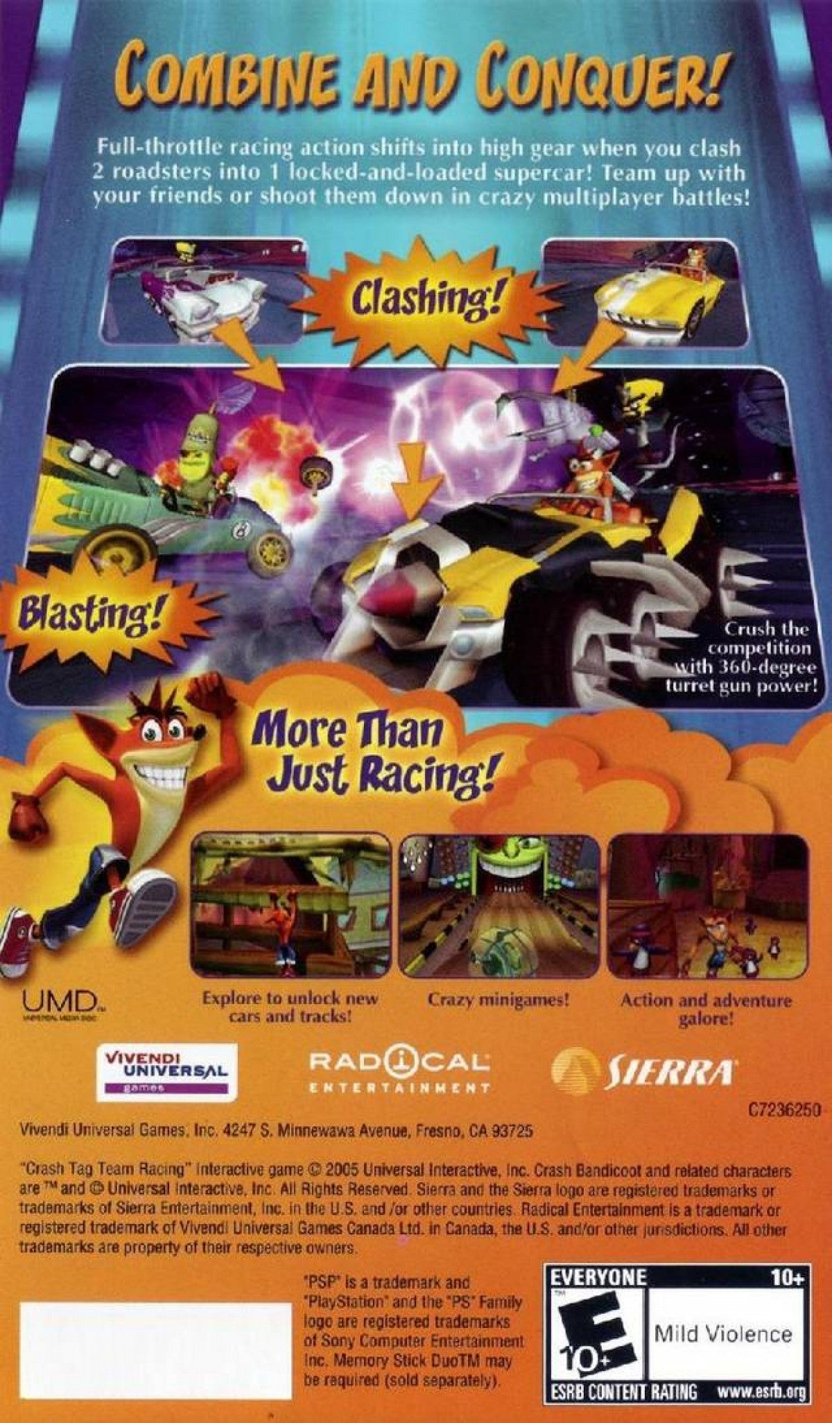 Crash Tag Team Racing – PlayStation Portable (PSP)