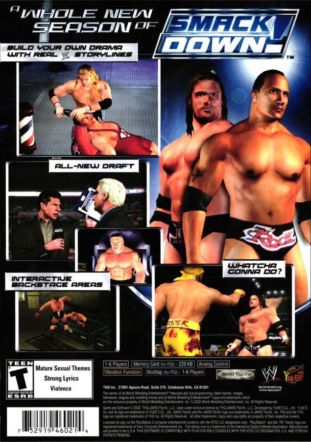 WWE SmackDown: Shut Your Mouth [Greatest Hits] – PlayStation 2 (PS2)
